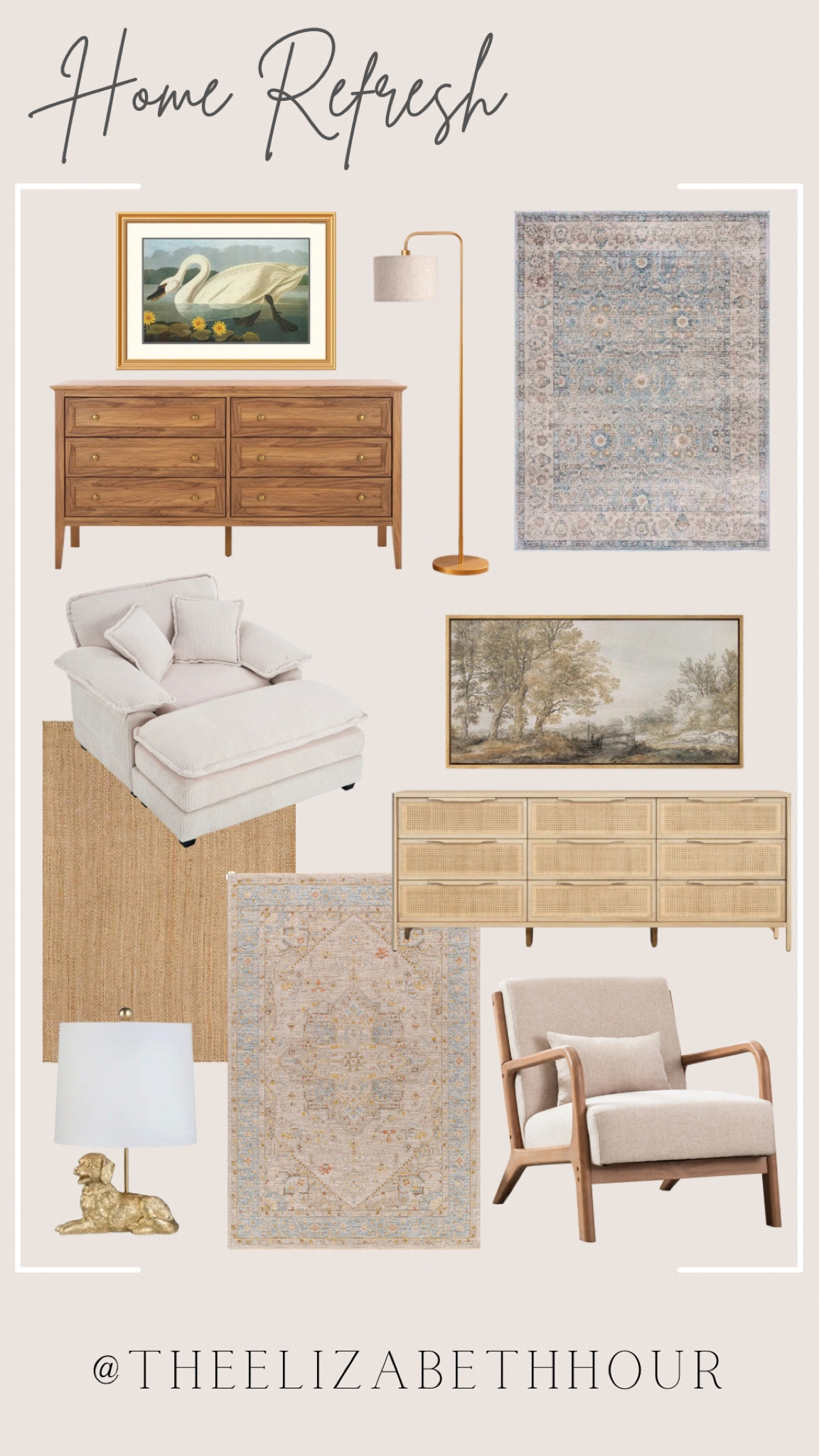 I’m looking for a new rug for our master bedroom. I love these two from Boutique rugs and found a few other things to go with them. 



Home refresh, spring home decor, new rugs, casual home styling, neutral home styling, neutral home decor, sisal rug, vintage rug, vintage home decor, new master bedroom decor, new chair, mid mod chairs, wall art, wall canvas, floor lamp, Wayfair finds, favorites from Wayfair. 

#LTKStyleTip #LTKHome #LTKSeasonal