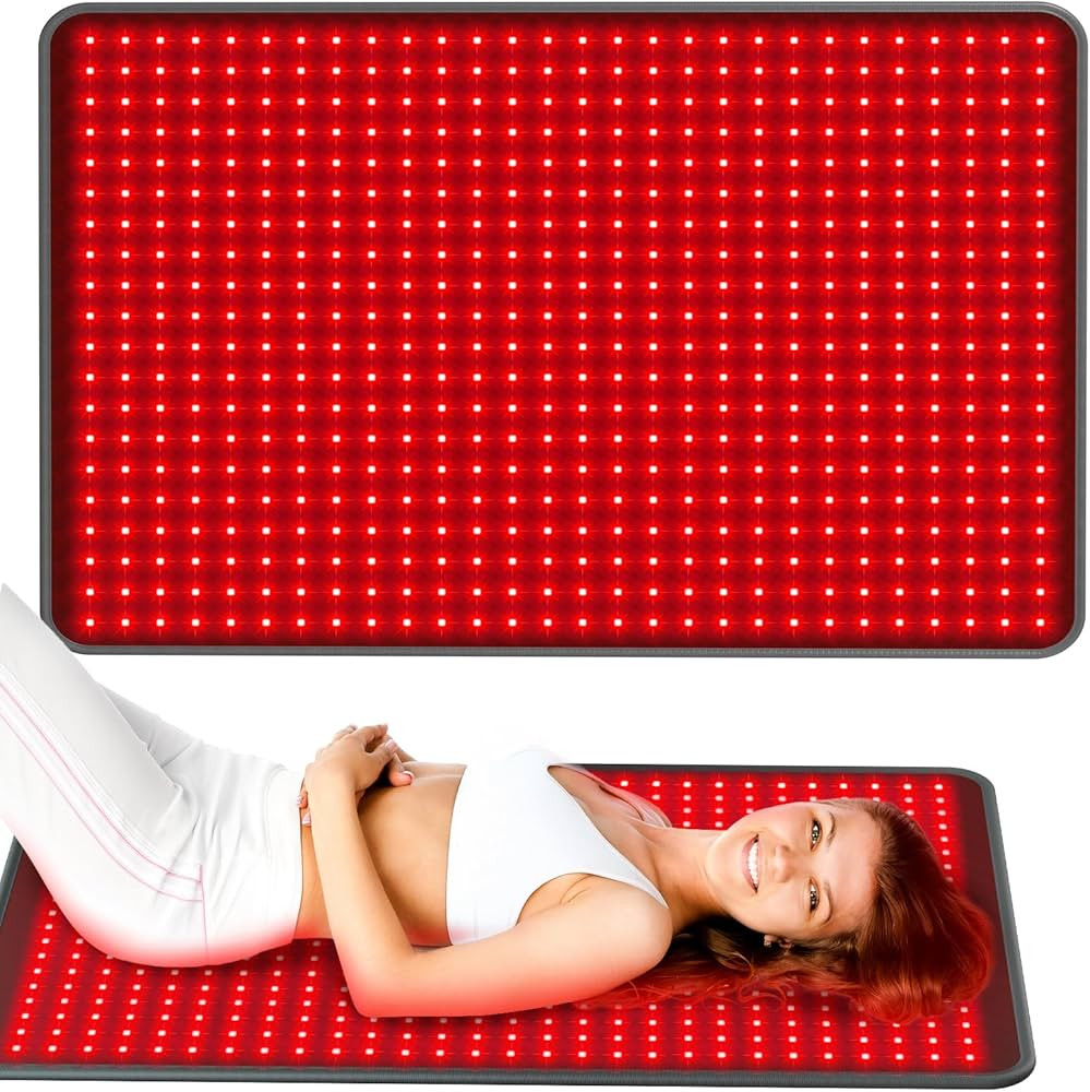 Comfytemp 41.5'' x 26'' Red Light Therapy Mat for Body, FSA Eligible HSA Near Infrared Light Ther... | Amazon (US)