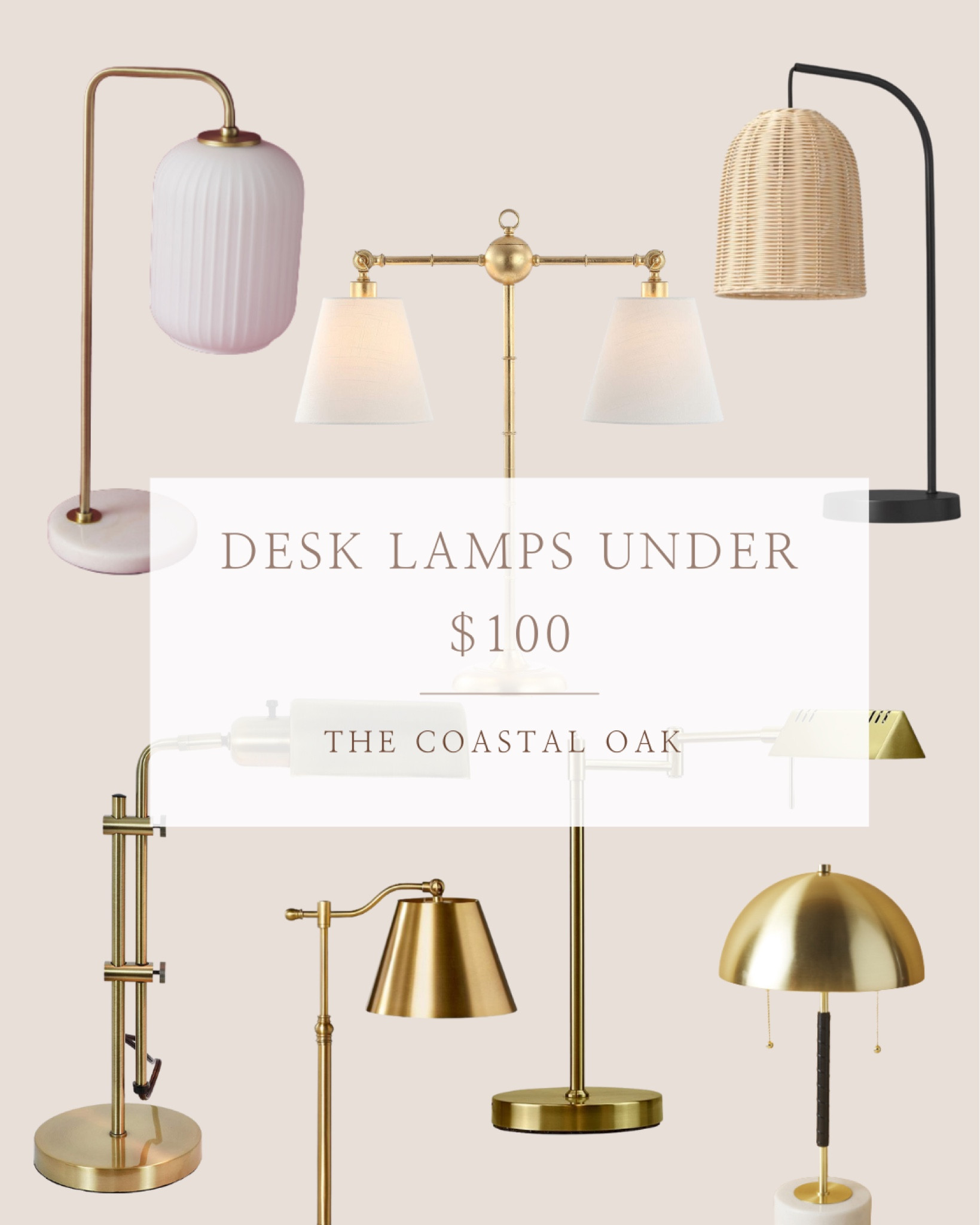 Table top and desk lamps for under $100.



#LTKhome #LTKstyletip #LTKsalealert
