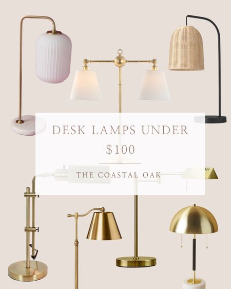 Table top and desk lamps for under $100.



#LTKhome #LTKstyletip #LTKsalealert