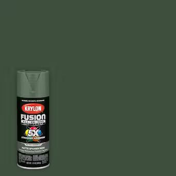 Krylon Fusion All-In-One Matte Spanish Moss Spray Paint and Primer In One (NET WT. 12-oz | Lowe's