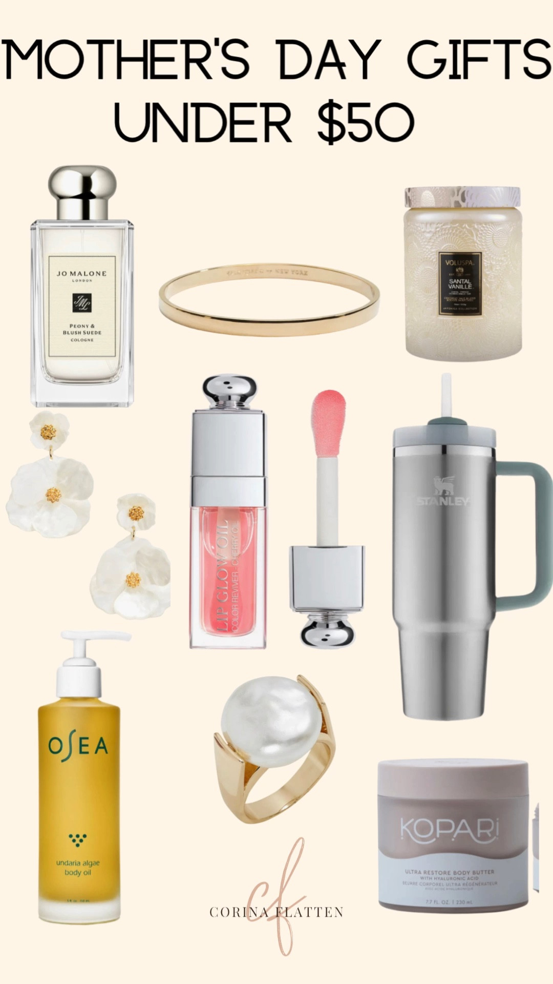 Mothers Day Gift Inspo from Nordstrom under $50
I love getting jewelry, candles and anything self care.

Over 40 fashion/ affordable style / elevated chic / effortless style / spring fashion / summer style / casual chic / style over 50/ 
Gift giving/ moms/ 

#LTKGiftGuide #LTKover40 #LTKfindsunder50