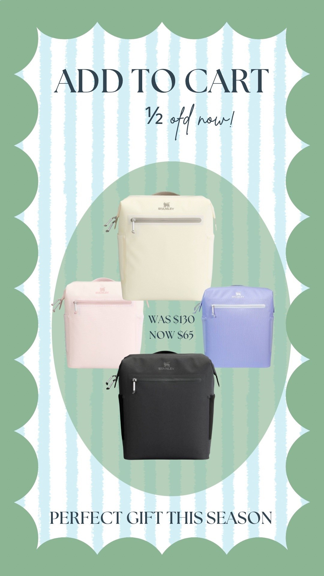 A value deal on a practical and useful gift this season for him or her!

This cooler is a great size for travel, road trips, and more! 

#target #deal #onsale #dealoftheday #stanley #backpack #giftsforher #giftsforhim



#LTKHoliday #LTKSaleAlert #LTKGiftGuide