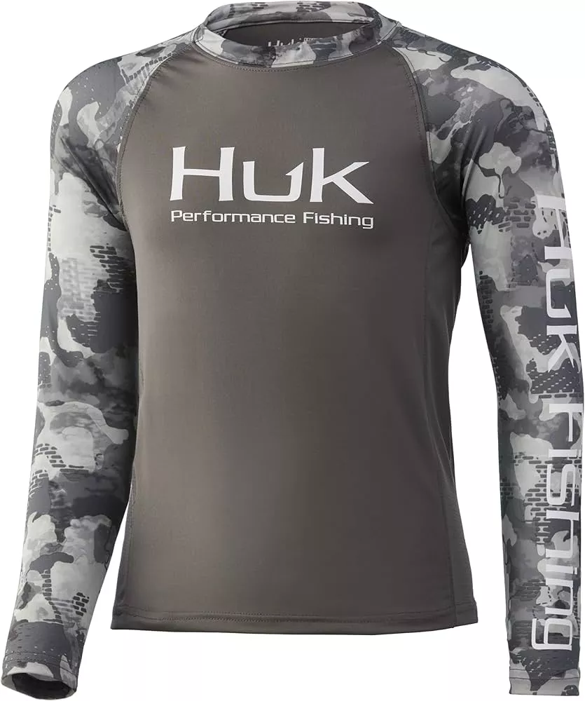 HUK Kids' Pursuit Camo Long Sleeve … curated on LTK