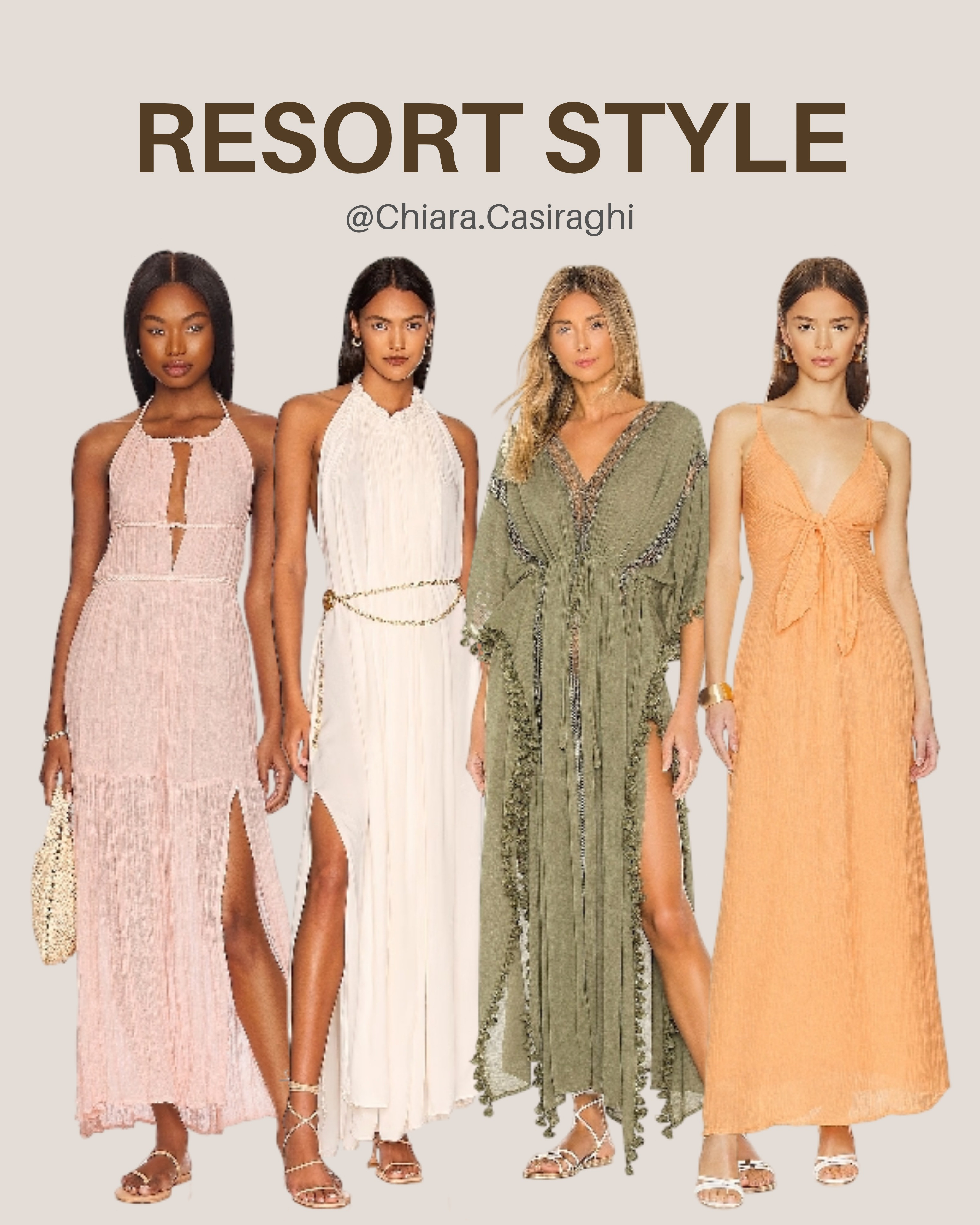 Elevate your vacation wardrobe with these effortless resort style dresses. Lightweight and chic, these silhouettes are designed for your next getaway or sunny afternoon. Tap to shop my favorite resort looks! #ResortWear #VacationStyle #SummerDresses 

 #LTKdayinmylife #LTKgrwm #LTKootd