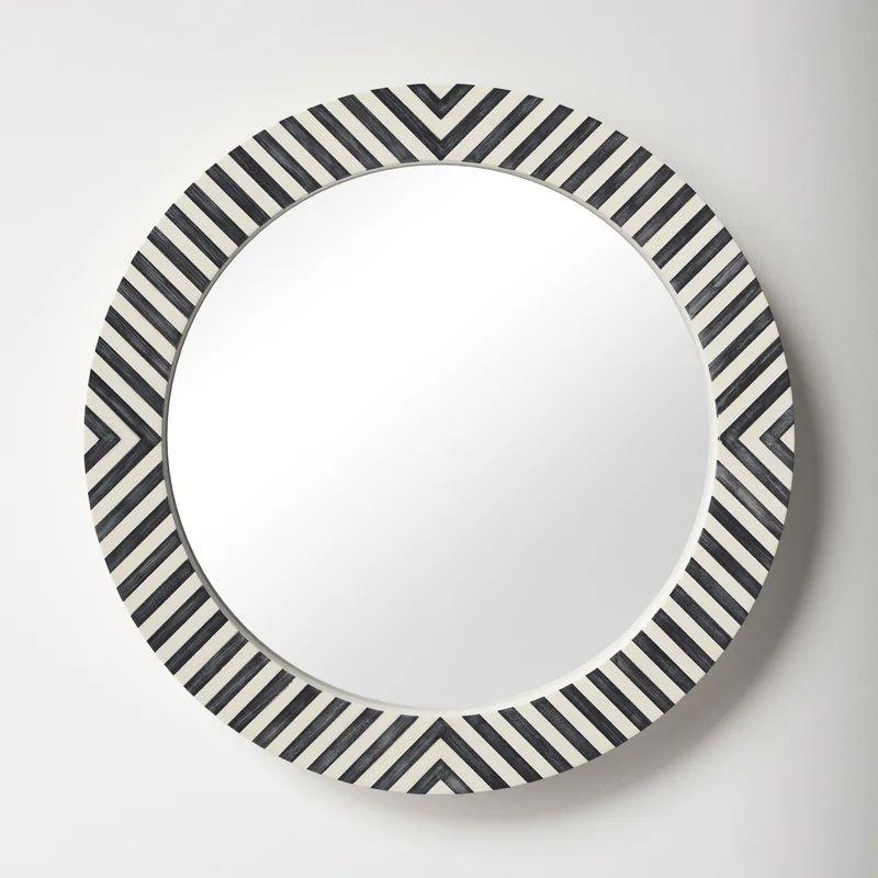 Simone Round Wall Mirror | Wayfair North America