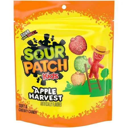 SOUR PATCH KIDS Apple Harvest Soft & Chewy Candy, 10 oz | Walmart (US)