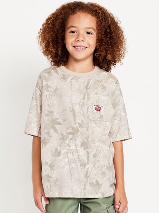 Short-Sleeve Oversized Pocket T-Shirt for Boys | Old Navy (CA)