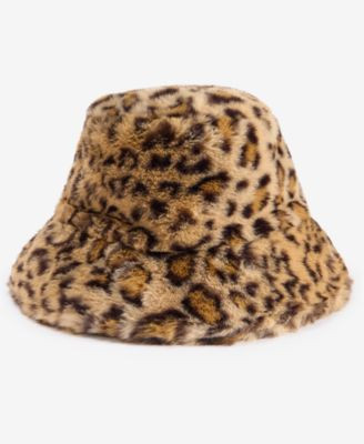 Faux Fur Fleece Lined Bucket Hat, Macy's Exclusive | Macy's
