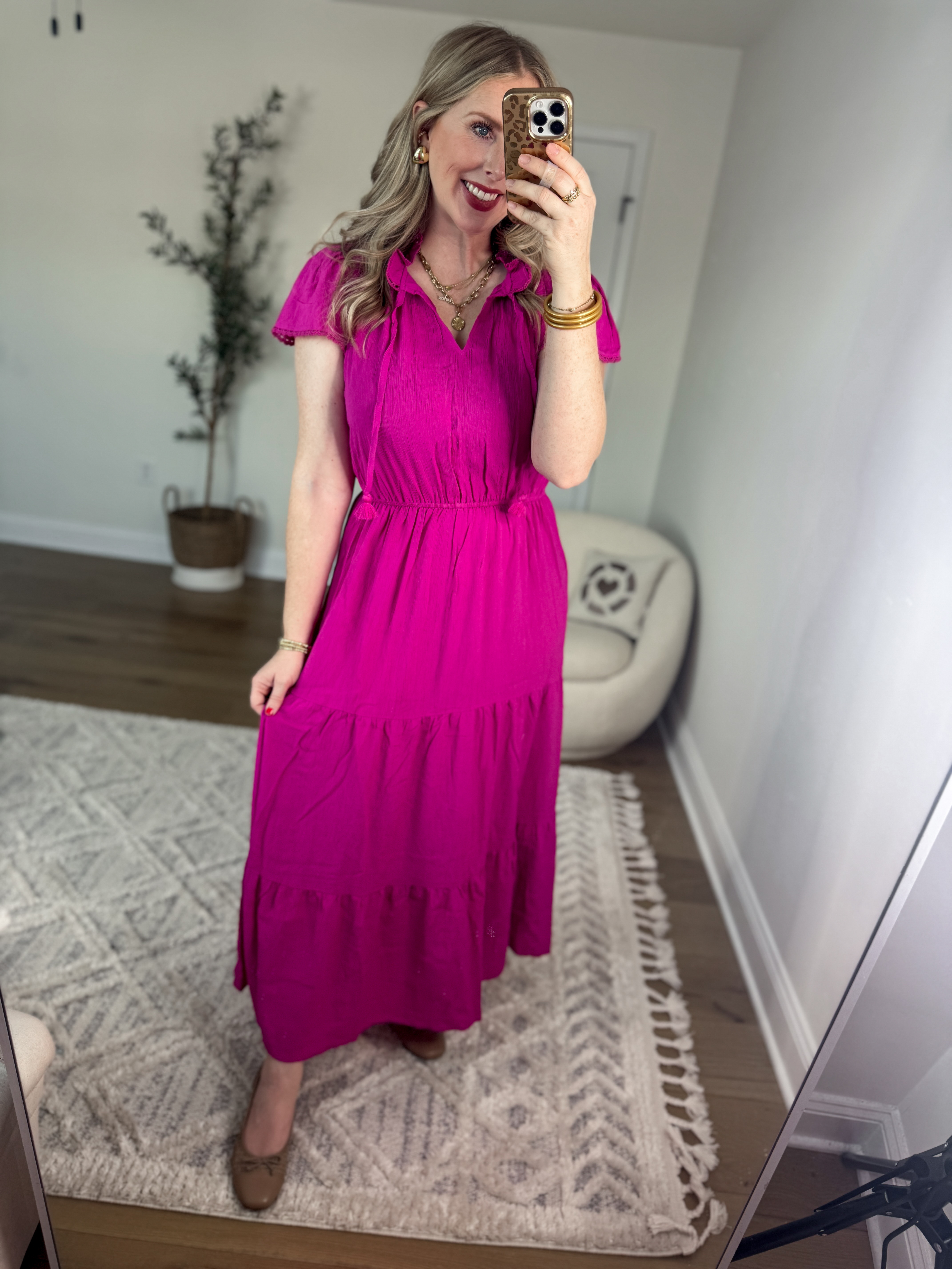 Weekend Walmart Wins try-on
Pink ruffle dress- medium 

#LTKSeasonal #LTKStyleTip #LTKFindsUnder50