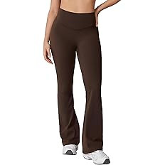UNISSU Hugcurve No Front Seam Flare Leggings | Amazon (US)