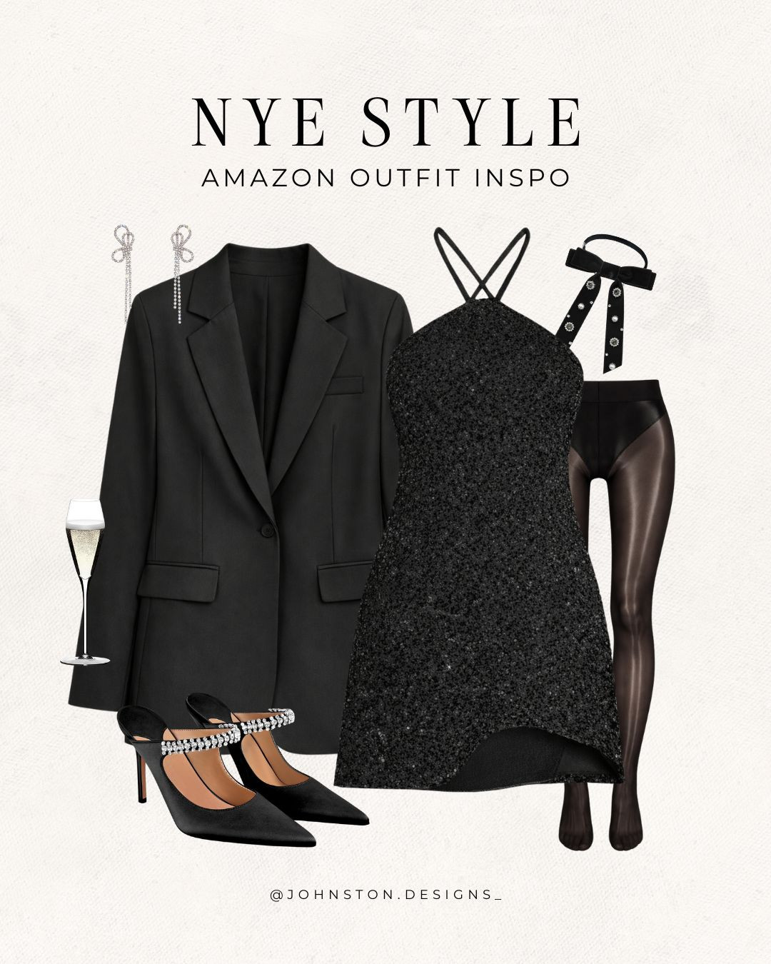Celebrate the new year in style with these chic Amazon finds! From glamorous sequin dresses to sparkling rhinestone earrings, look your best for New Year's Eve. 

NYE style, Amazon fashion, party outfit inspo. 

 #LTKHoliday #LTKootd #LTKFindsUnder50