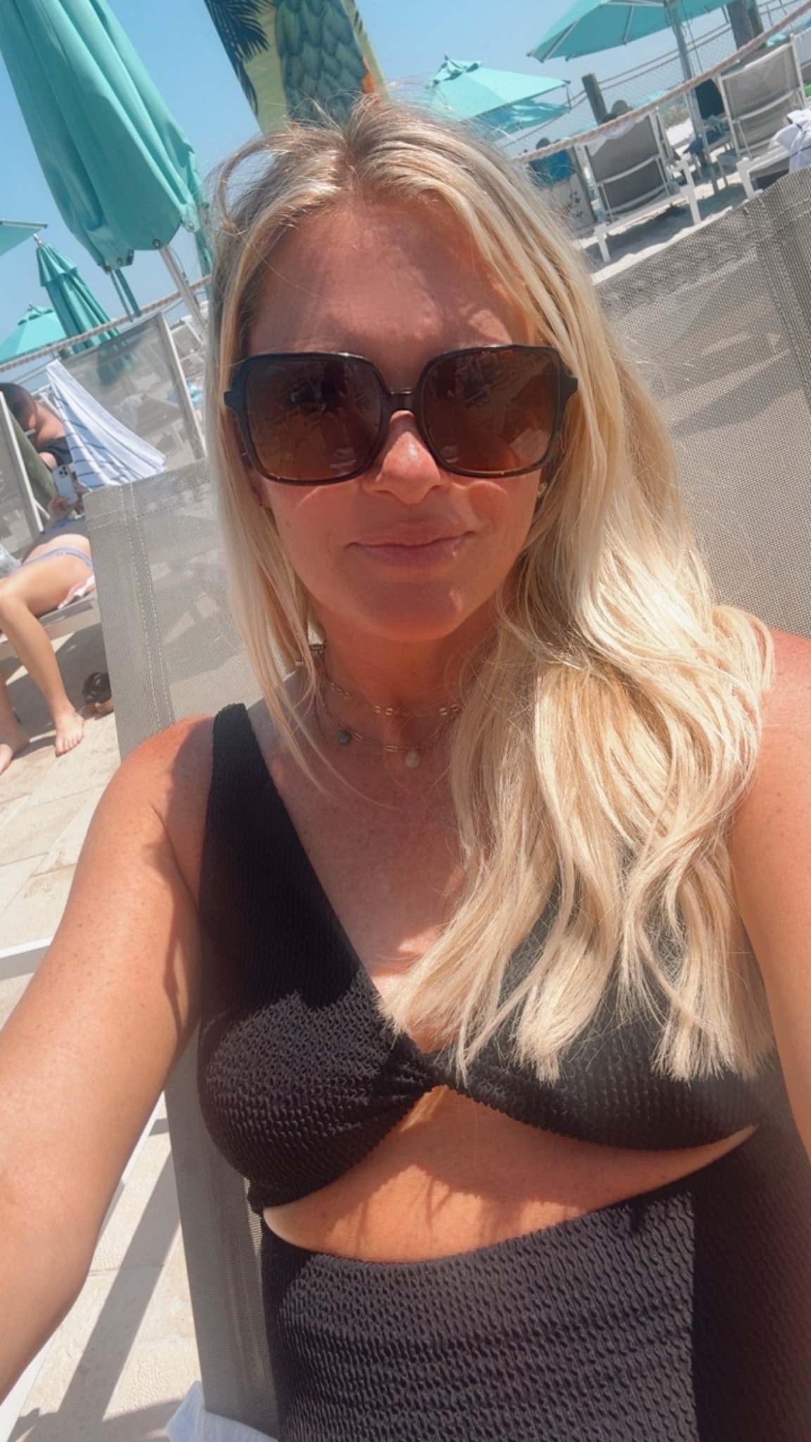 Twix cutout swimsuit. Butter soft. True to size. And the perfect amount of coverage. 

#anthro #swim #swimsuit #beach #vacation #pool #swimwear 

#LTKmomlife #LTKU #LTKootd