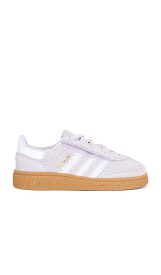 Toddler Handball Spezial Sneaker in Ice Lavender, White, & Gum 3 | Revolve Clothing (Global)