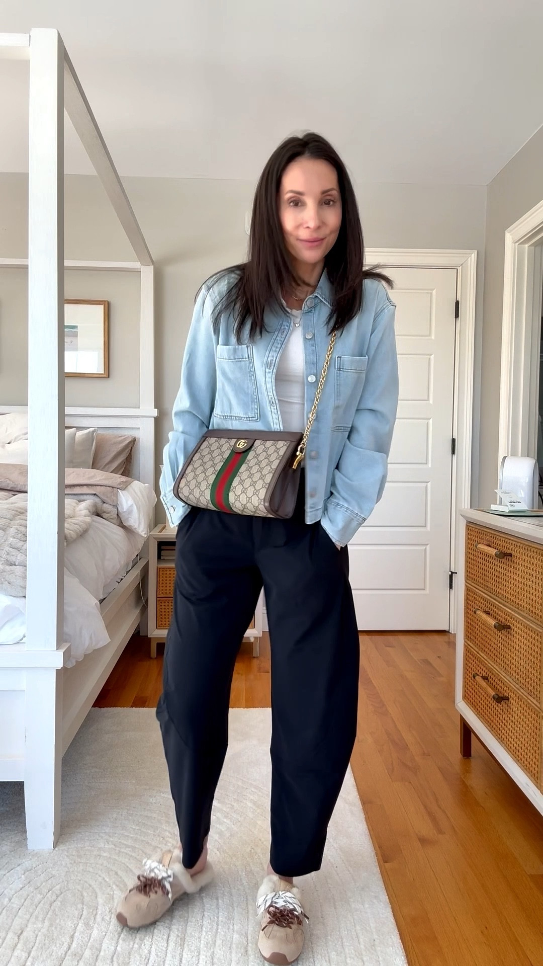 Wearing a size 2 in these wide-ish stretchy pants ! So comfy! 



#LTKootd #LTKdayinmylife #LTKgrwm