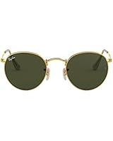 Ray-Ban RB3447 ROUND METAL Sunglasses For Men For Women + BUNDLE with Designer iWear Complimentar... | Amazon (US)