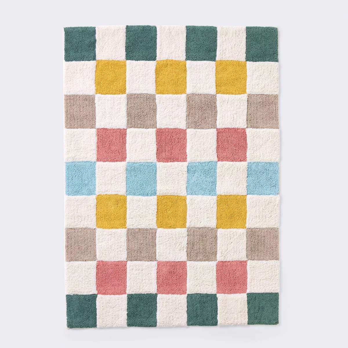 4'x5'6" Area Rug - Multi Check - Cloud Island™ | Target