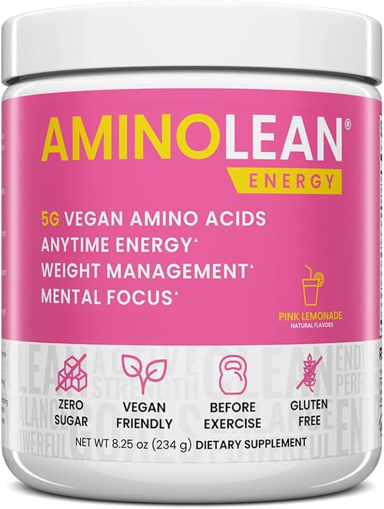 RSP NUTRITION AminoLean Pre Workout Powder, Amino Energy & Weight Management with Vegan BCAA Amin... | Amazon (US)