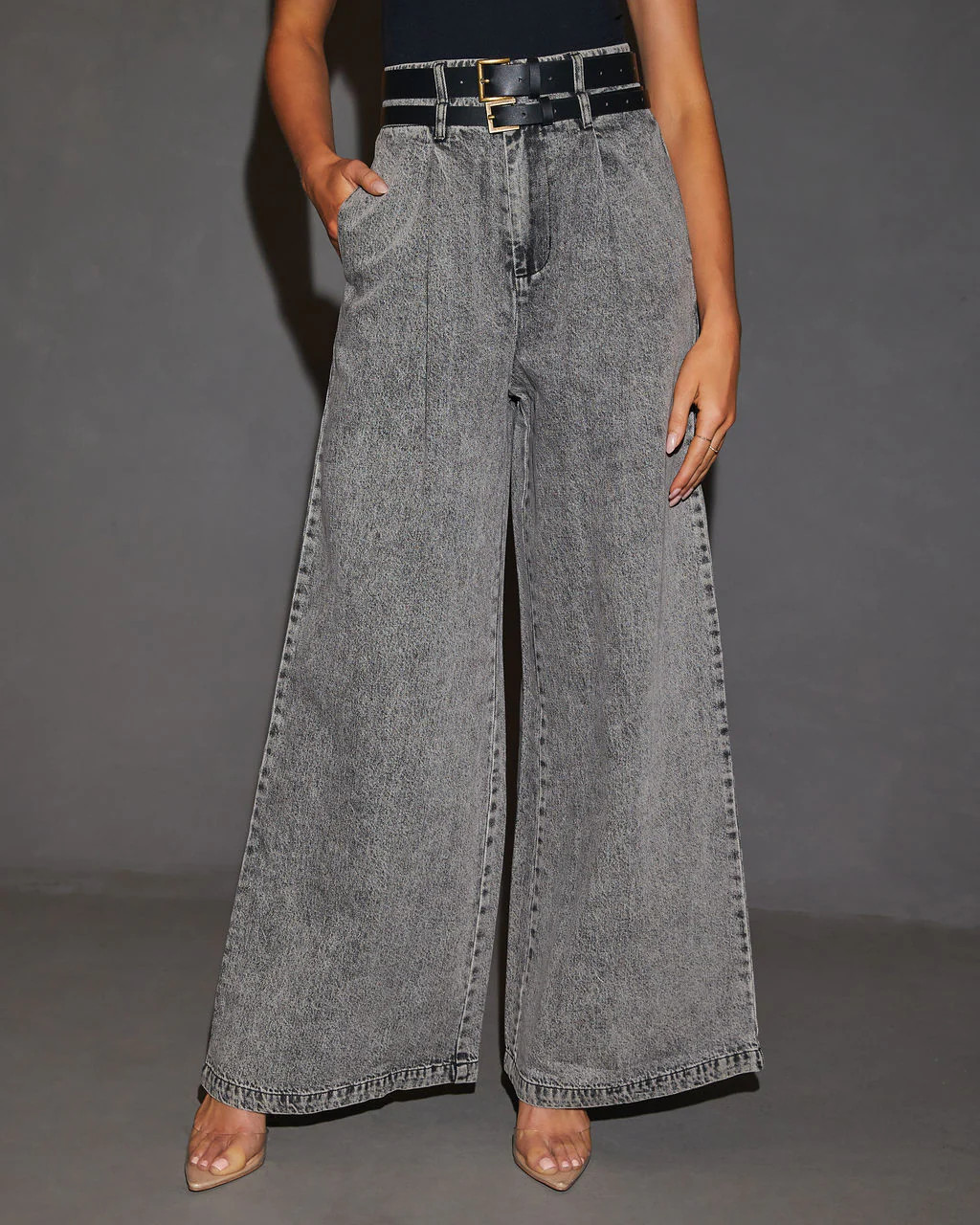 Kassie High Rise Wide Leg Jeans | VICI
