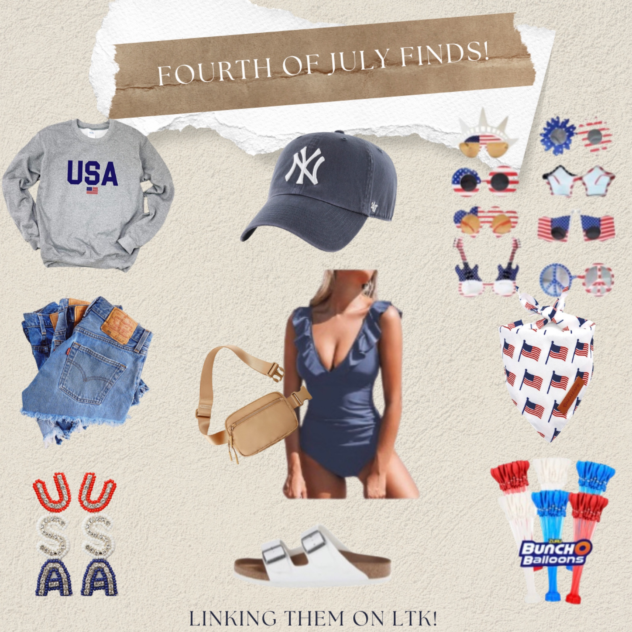 Last minute 4th of July Amazon finds! These and more linked! 🇺🇸 I have been living in these Birkenstocks, so comfortable and go with everything! 

#LTKkids #LTKSeasonal #LTKfamily