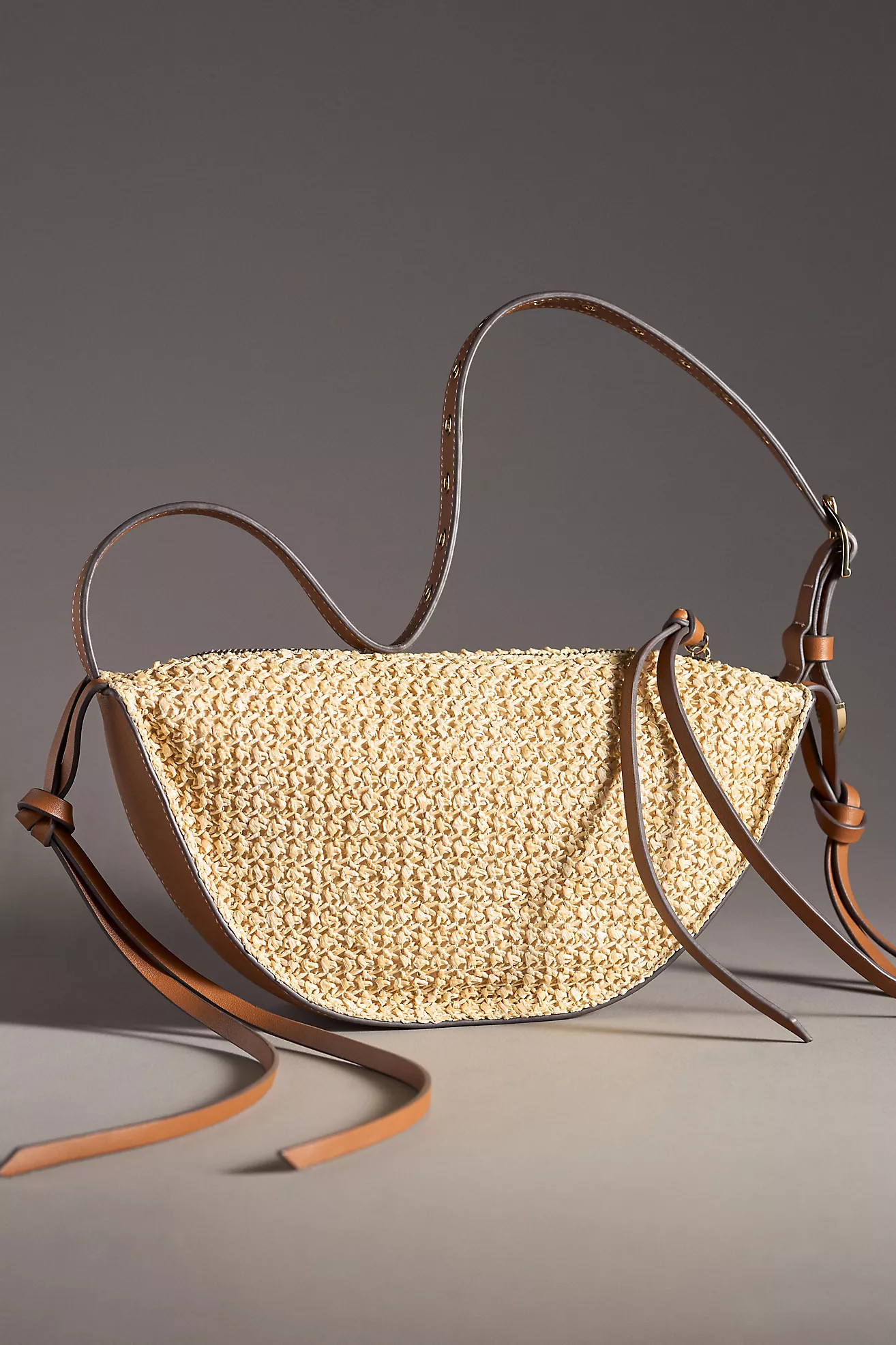 Dolce Vita Monaco Raffia Shoulder Bag | Anthropologie (US)