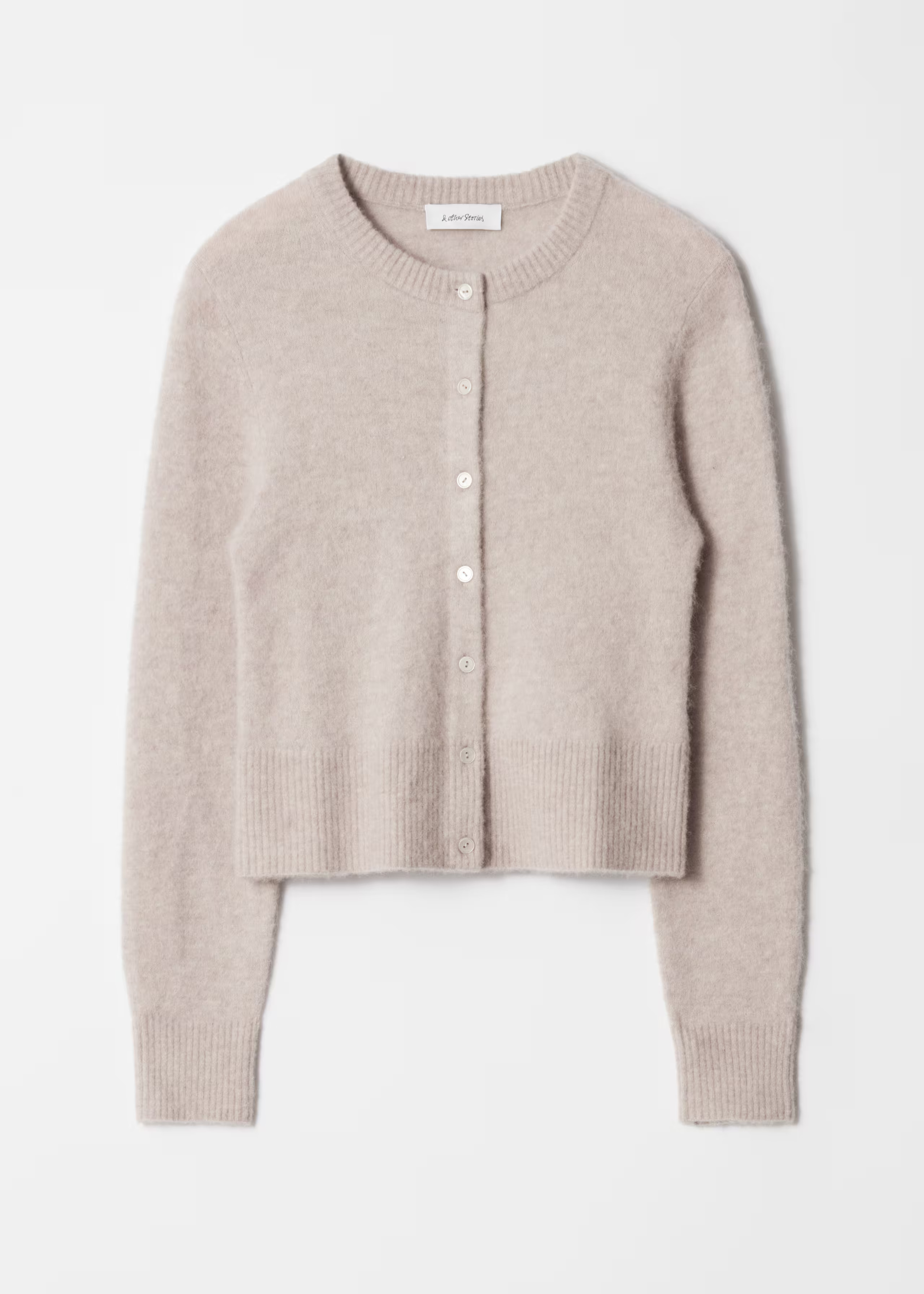 Alpaca-Blend Knit Cardigan | & Other Stories UK