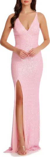 Iris Sequin Mermaid Gown | Nordstrom