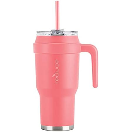 Reduce Tumbler – 40 oz Tumbler With Straw and Lid and Handle, 34 Hours Cold – Vacuum Insulate... | Amazon (US)