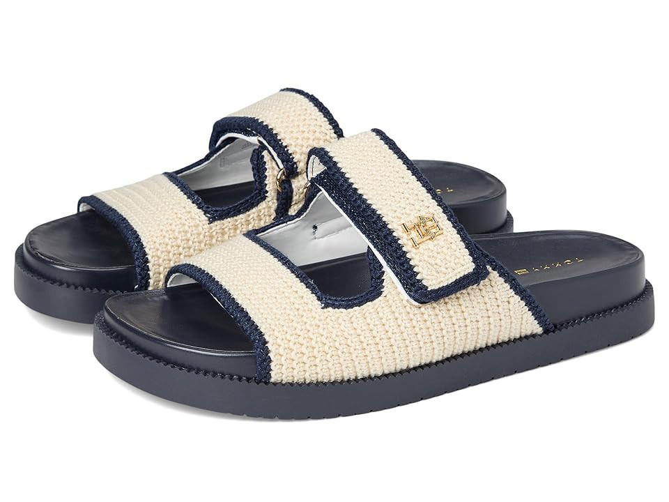 Tommy Hilfiger Landyn Women's Dress Sandals White : 9.5 M | Zappos