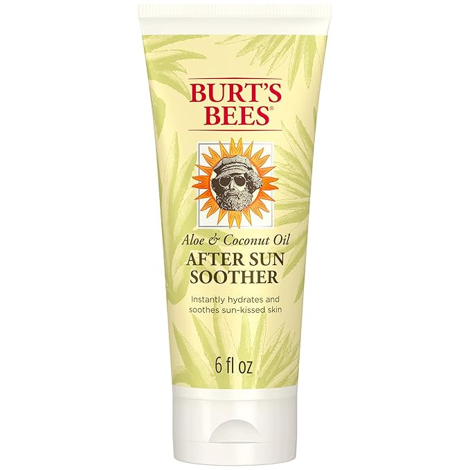 Burt's Bees After Sun Lotion with Hydrating Aloe Vera & Coconut Oil - Summer Essentials, Sunburn ... | Amazon (US)