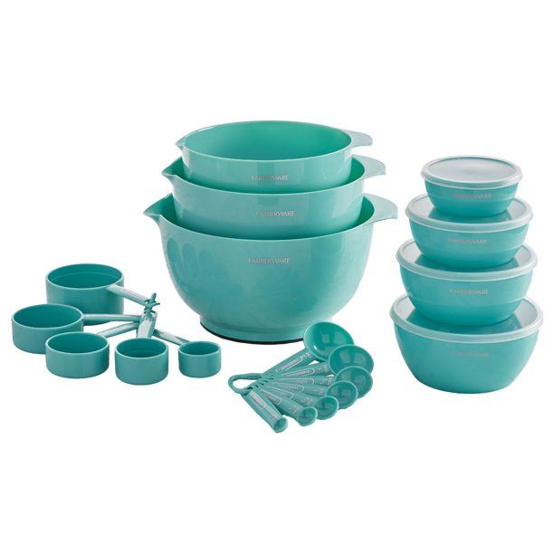 Farberware Professional 23-Piece Aqua Mix and Measure Baking Set | Walmart (US)
