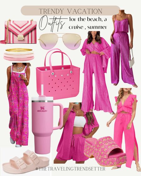 Trendy vacation outfit ideas - resort wear and travel - Amazon - pink 

#LTKFindsUnder50 #LTKStyleTip #LTKTravel