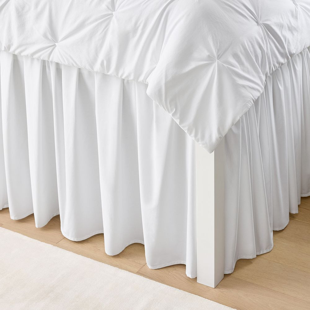 Decorator Vaulted Bedskirt | Pottery Barn Teen
