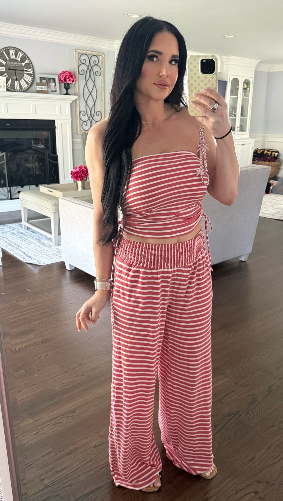 American Eagle summer set is giving effortless, comfy, and cute ❤️🤍 Perfect for vacation, BBQs, or a casual summer day. Linking this striped matching set on LTK!

Hashtags:
#LTKStyle #LTKFinds #AmericanEagle #SummerOutfit #MatchingSet #VacationOutfit #CasualStyle #TeacherStyle #MomStyle #AffordableFashion

#LTKmomlife #LTKootd #LTKSaleAlert