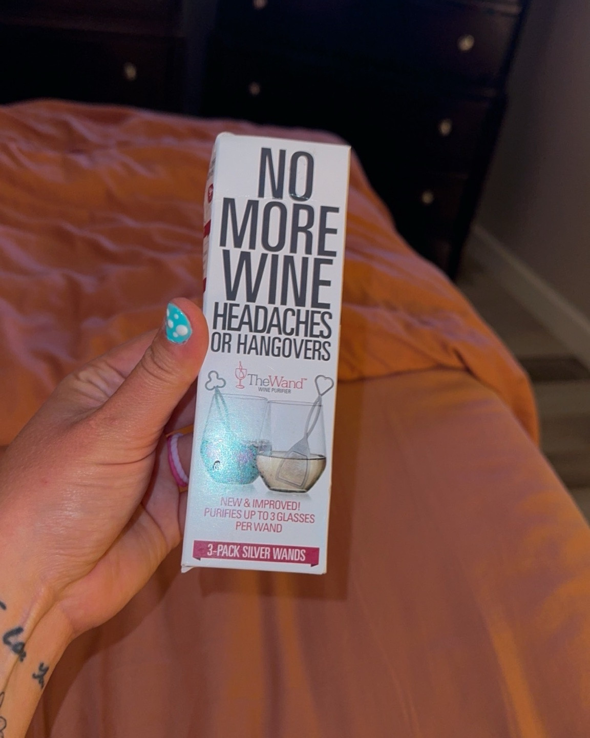 Wine wand 
Leave the headache and hangover and enjoy your glass (or 2)  of wine  🍷

#LTKmomlife #LTKfoodie #LTKselfcare