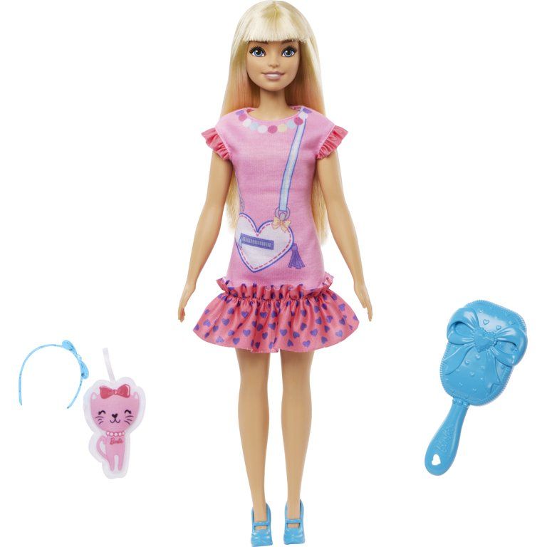 Barbie Doll for Preschoolers, My First Barbie “Malibu” Doll | Walmart (US)