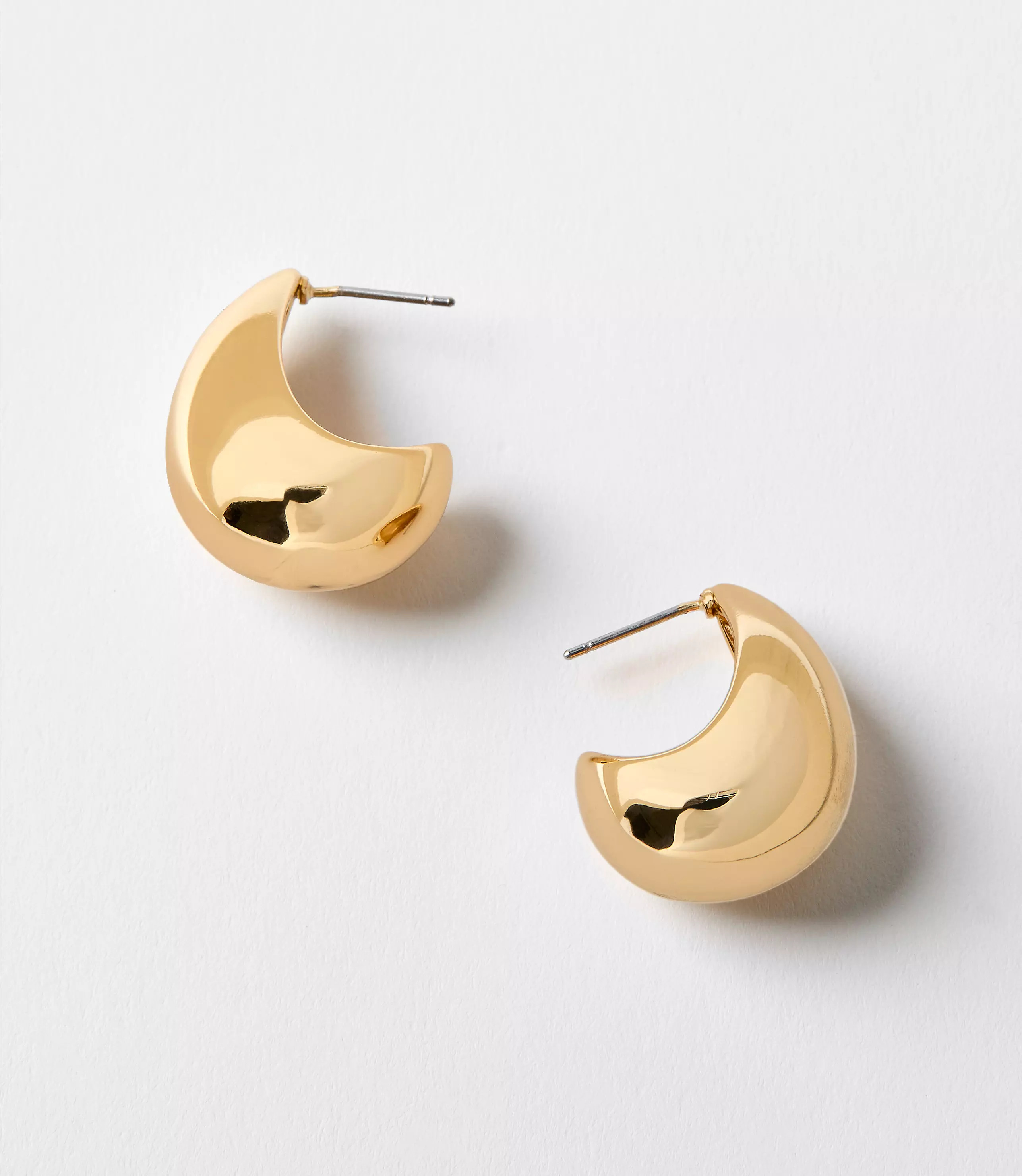 Chunky Teardrop Stud Earrings | LOFT