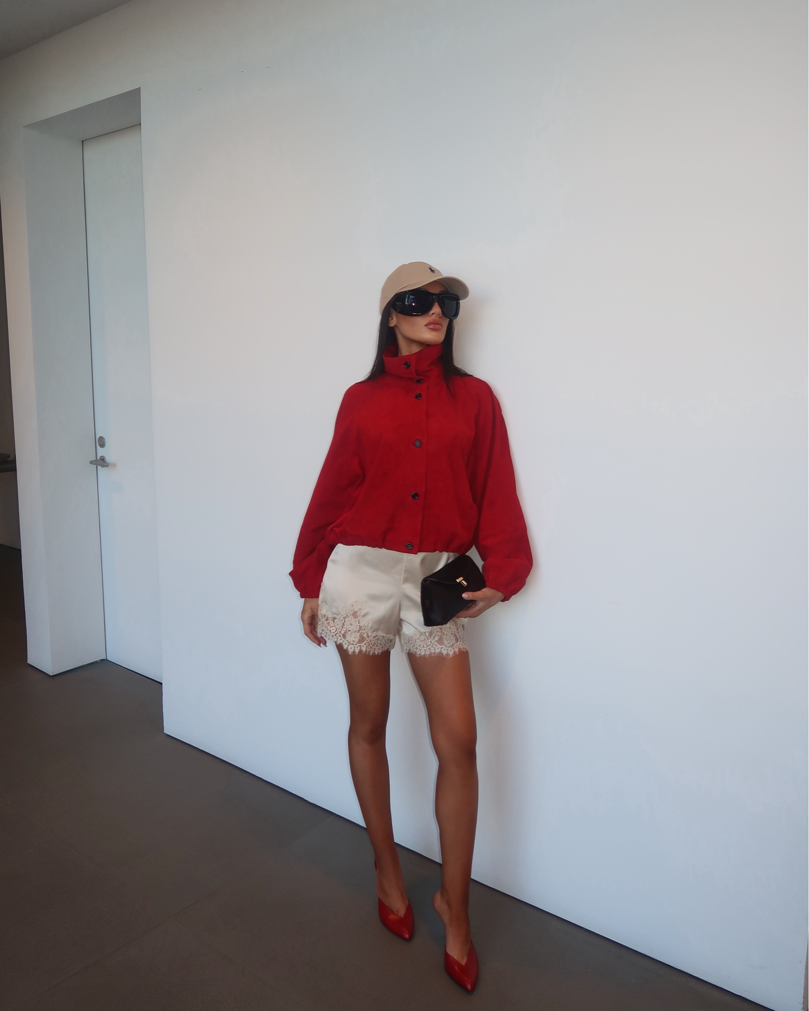 A pop of red color >> 

#LTKdayinmylife #LTKSeasonal #LTKootd