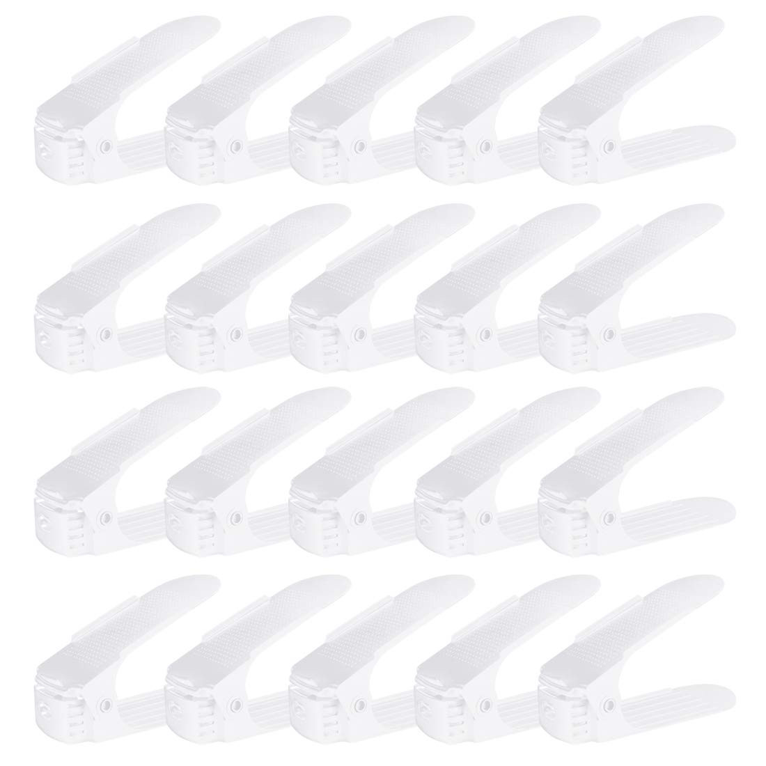 WHDZ 20 PCS Shoe Slots Organizer Stackable Shoe Slot Organizer Space Saver,Easy Shoe Organizer fo... | Walmart (US)