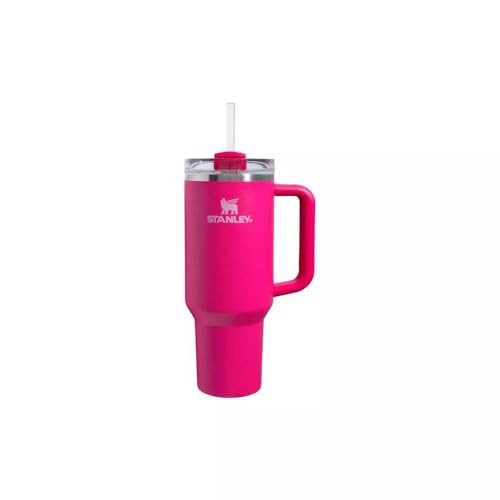 STANLEY 40 oz. Quencher H2.0 Valentines Day Tumbler - Cosmo Pink | Amazon (US)