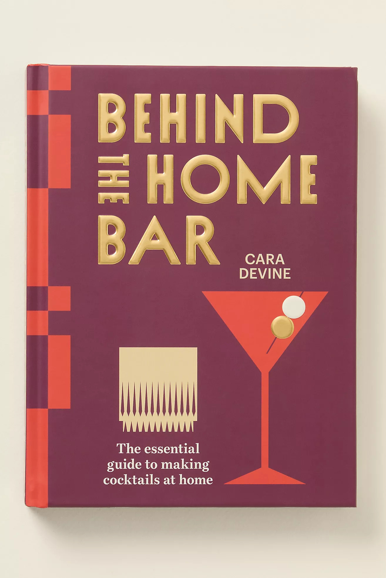 Behind the Bar Hardcover Cocktail Book | Anthropologie (US)