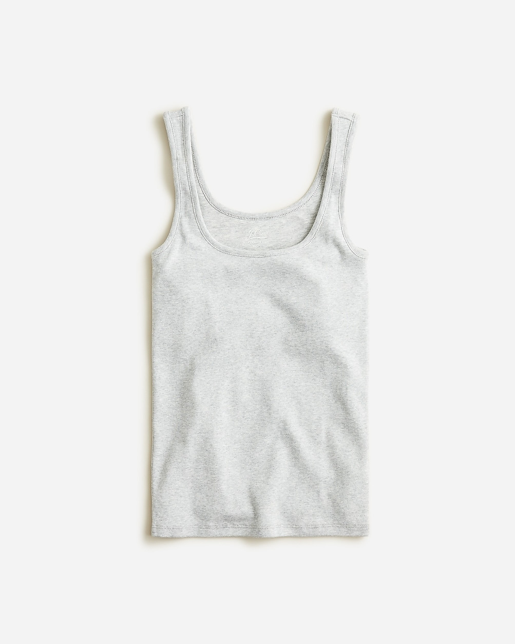 Perfect-fit shelf-bra tank top | J. Crew US
