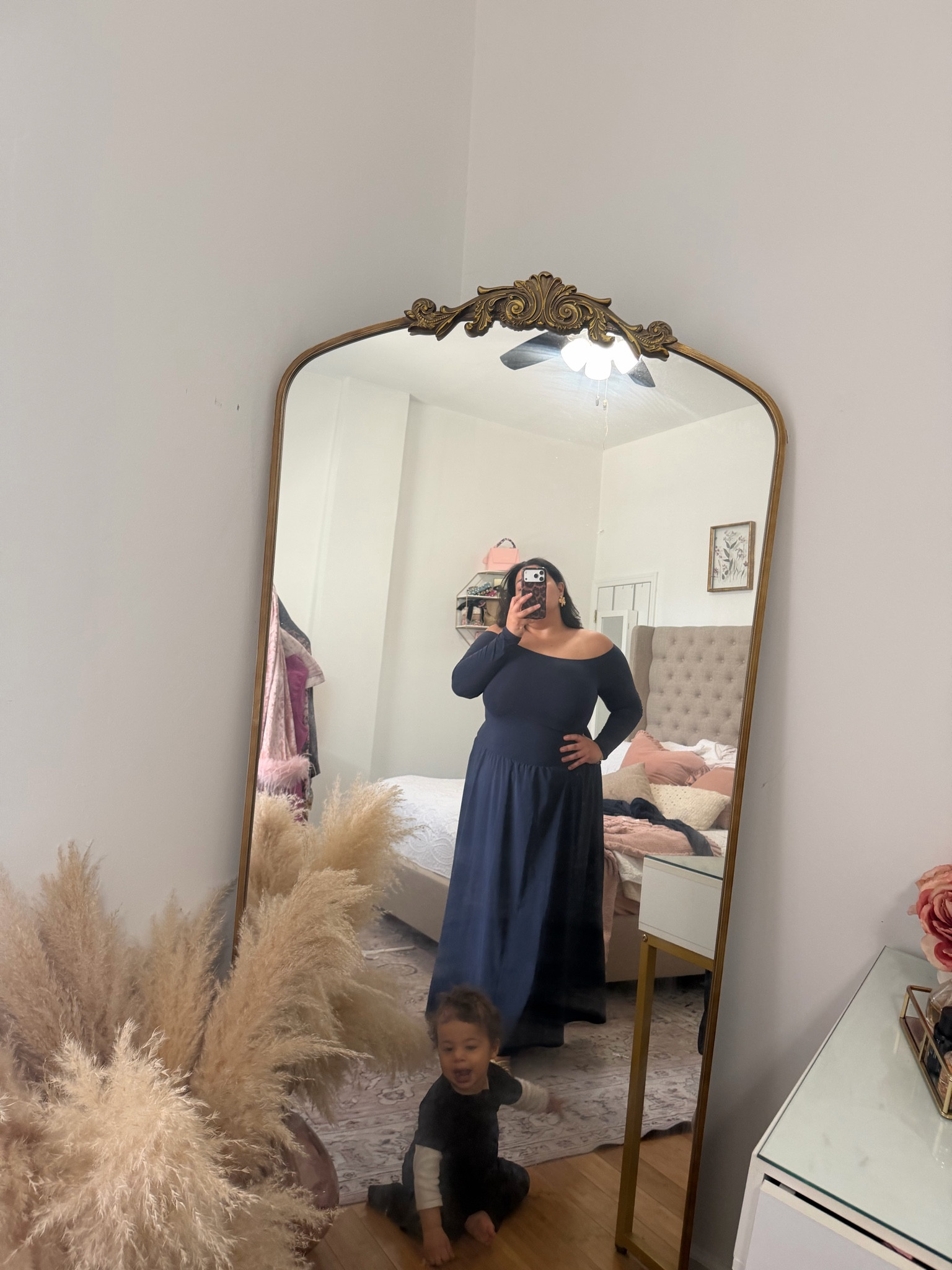 Love this dress wearing size XL 💙🩵