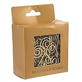 Kurt Adler Ornament Hook, 1.25-Inch, Gold, Set of 50 | Amazon (US)