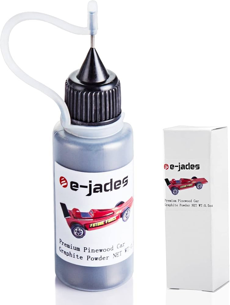 Pinewood Car Graphite Powder, 0.5OZ, Graphite Lubricant Lube Powder for Pine Derby Car Kits Wheel... | Amazon (US)