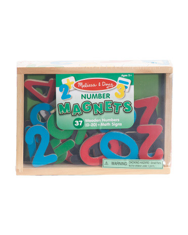 Magnetic Wooden Numbers | TJ Maxx