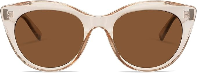 SOJOS Trendy Polarized Sunglasses for Women,Retro Cat Eye Womens Sun Glasses SJ2221 | Amazon (US)