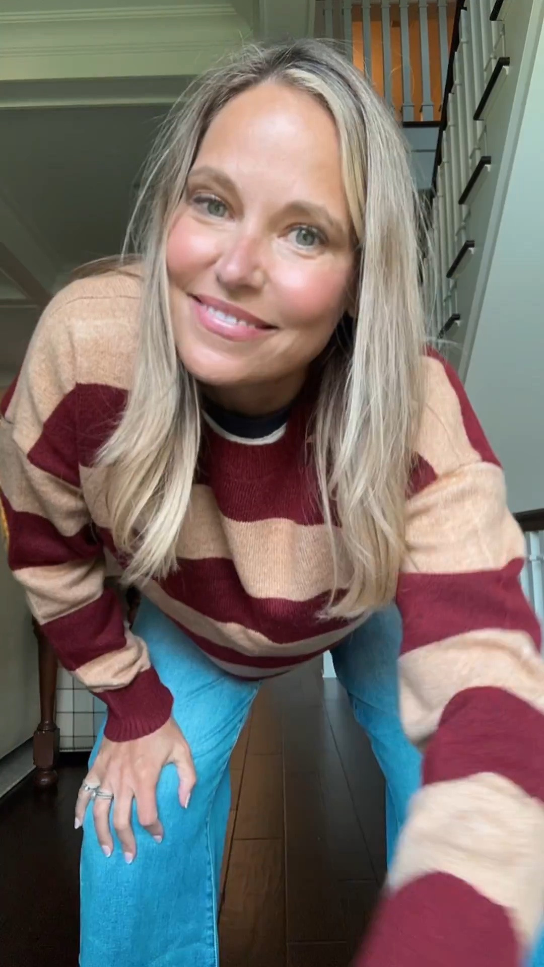 If you’re into preppy, cute early fall pieces, this is for you! These are the kind of items that are easy to mix into your closet now and keep wearing as the weather starts to change. Wearing medium in all tops, size large in the drawstring pants, and size 30 in the jeans.

#LTKdayinmylife #LTKootd #LTKgrwm