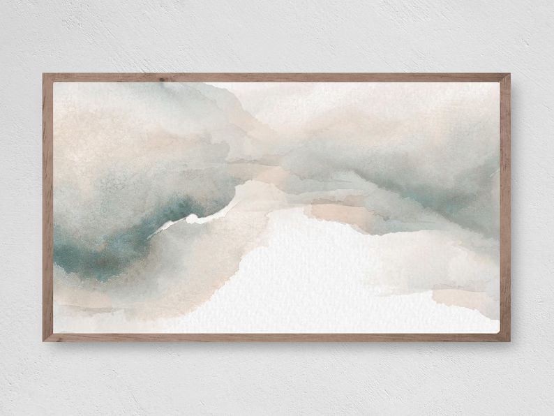 Samsung Frame TV Art Clouds at Dawn Watercolor Samsung Art - Etsy | Etsy (US)