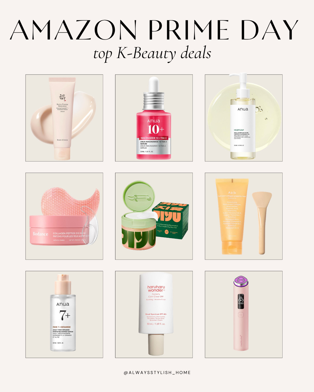 💄✨ Amazon Prime Day beauty deals are here! I rounded up some of the best beauty finds on sale, including viral skincare, makeup favorites, hair tools, haircare, body care, and everyday beauty essentials worth stocking up on.

Prime Day is the perfect time to save on beauty products you already love or finally try those trending Amazon beauty finds you’ve had sitting in your cart. From affordable drugstore favorites to splurge-worthy beauty brands, these deals are too good to miss! 🛍️🧴

Shop these Amazon Prime Day beauty deals while prices are marked down!

#AmazonPrimeDay #PrimeDayDeals #AmazonBeauty #AmazonBeautyFinds #BeautyDeals #PrimeDayBeauty #AmazonDeals #SkincareDeals #MakeupDeals #HaircareDeals #BeautyMustHaves #ViralBeautyProducts #AffordableBeauty 

 #LTKSeasonal #LTKSaleAlert #LTKBeauty